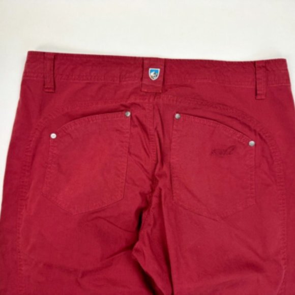 Kuhl Free Range Straight‎ Leg Cargo Utility Pants Women 12 EUC Pockets Stretch - Picture 7 of 16